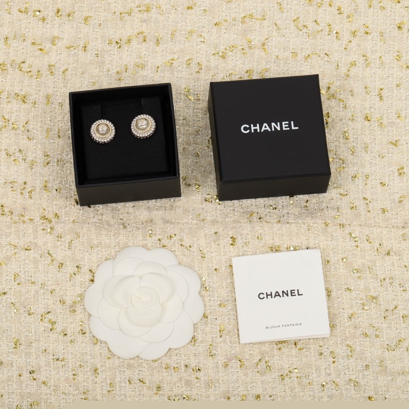 Ch*el earrings